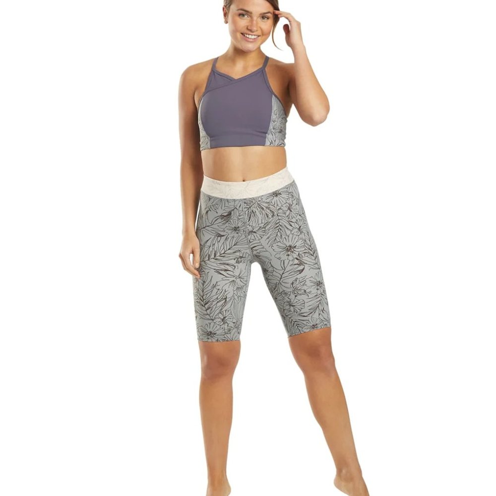NWOT - Free People Women's Fired Up Yoga Sports Bra - Purple Combo - Picture 2 of 10